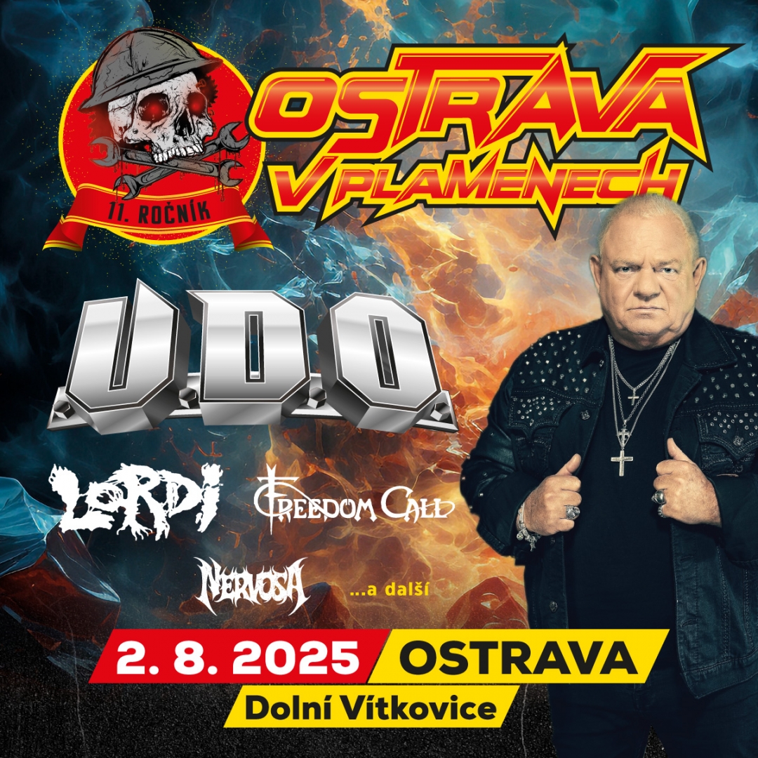 Ostrava v plamenech 2025: Metalová Mekka pod vysokými pecemi